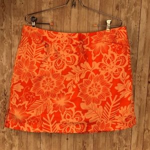 Lady Hagen sz 14 orange floral skorts